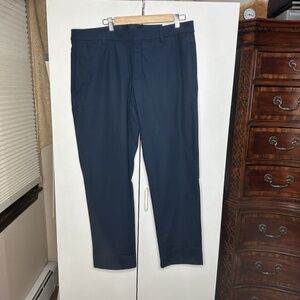 Nike 24.7 Perfect Stretch Chino Pants Mens 38x32 Navy Blue Golf HQ6921-451 NEW
